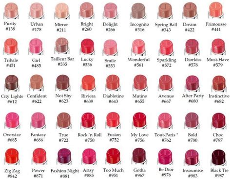 dior lipstick glitter shades|Dior lip color chart.